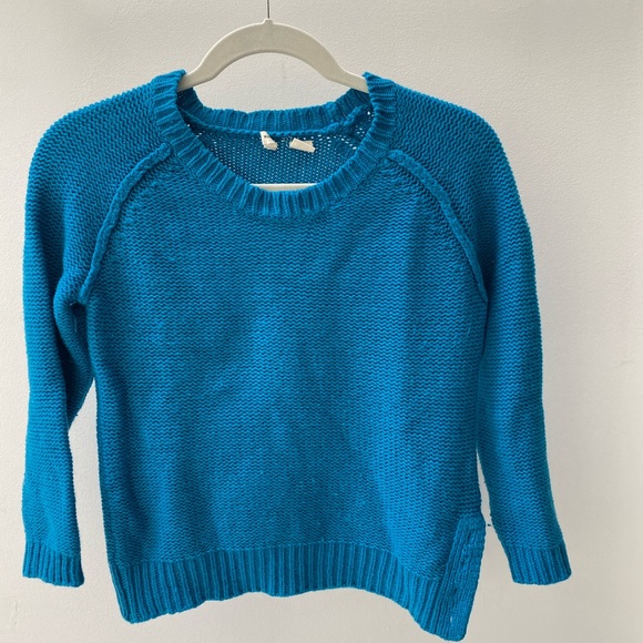 Moth Sweaters Anthropologie Moth 34 Sleeve Cotton Sweater Poshmark